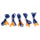 5 Pair Tree Shape Soft Safety Soft Silicone Ear Plugs Hearing Protection Muffs 1