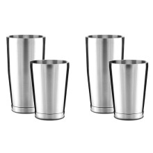 2X Premium Cocktail Shaker Set-Peache Pro Boston Shaker Set. Χωρίς βάρος, κατασκευασμένο από την Fr.