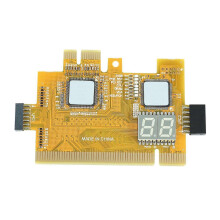Detect Tool PCI-E LPC Mehrzweck-Diagnosekarte Laptop Desktop Testzubehör LED-Anzeige