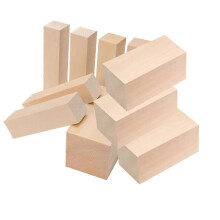 Basswood Carving Blocks Carving Wood Bass Wood for Carving 10PCS - Whittling Wood for Crafts Wood C