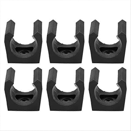 Morsetto per stecca da biliardo, set da 6 in plastica, supporto singolo per mini canne da biliardo,
