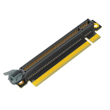 PCI-E 16x 3.0 90-Grad-Riserkarte (umgekehrt, Stecker auf Buchse) für 1U-Server (Installationsrichtung: