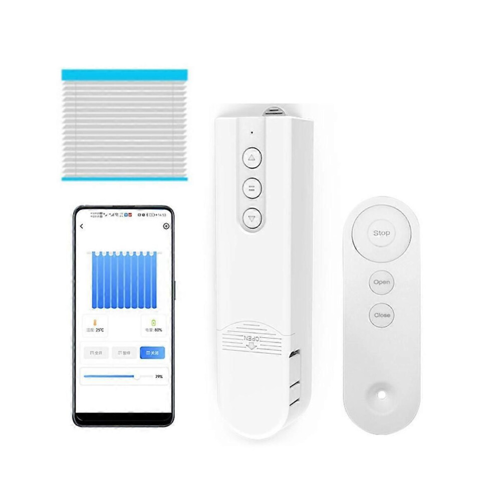 Tuya Zigbee Smart Blind Motor Driver+Remote Control Automatic Electric Roller Shutter Shadows Lifti 9409192014467