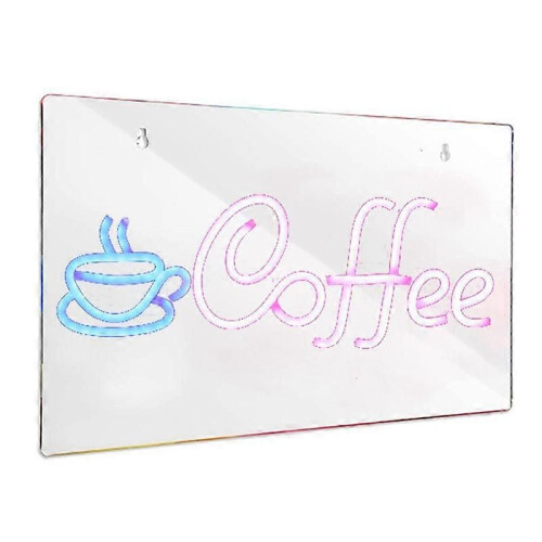 Coffee Neon Sign USB Powered Coffee Sign LED Camping Light-02