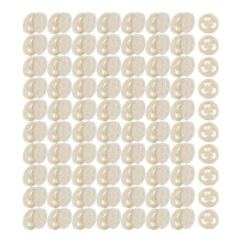 150Pcs Natural Loofah Luffa Loofa Slices Handmade Loofah Soap Box Tray Tools Cleaner Sponge Soap Hol