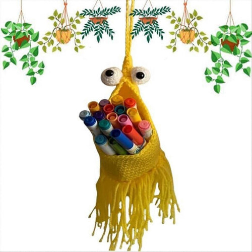 Plant Hanger Hanging Planter Basket,Hanging Storage Basket,Green