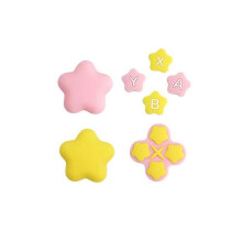 Cross D-Pad Button Caps Thumb Grip Caps Set for Nintendo Switch 2 Joystick Cap Thumbstick Cover for NS2 Game Accessories