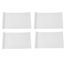 DIY 30x127 3D Decal Wrap Roll Adhesive Car Sticker Sheet White