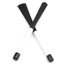 2 piezas de cepillos telescópicos para cajón, baquetas de nailon para percusión, compatibles con baquetas