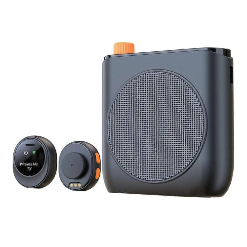 Draagbare magnetische luidspreker, stemversterker, mini-audiospeaker, compatibel met docenten, rondleidingen,