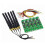 5Pcs 2.4Ghz Wireless DMX 512 Transmitter Receiver PCB 2 in 1 Module Wireless PCB Board with Antenna 1