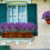 20-Piece UV-Resistant Artificial Violet Flowers, Blue 2