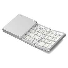 Składana, bezprzewodowa klawiatura USB do ładowania urządzeń z systemem iOS, Android, Windows, PC, laptopem,