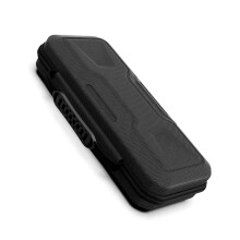 Dünne, tragbare Organizer-Tasche, robuster Schalenschutz-Schwarz