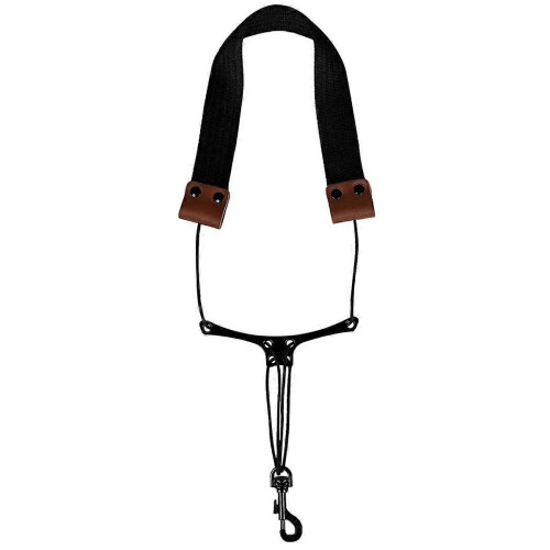 Saxophone Straps Mesh Webbing PU Straps Saxophone Neck Straps