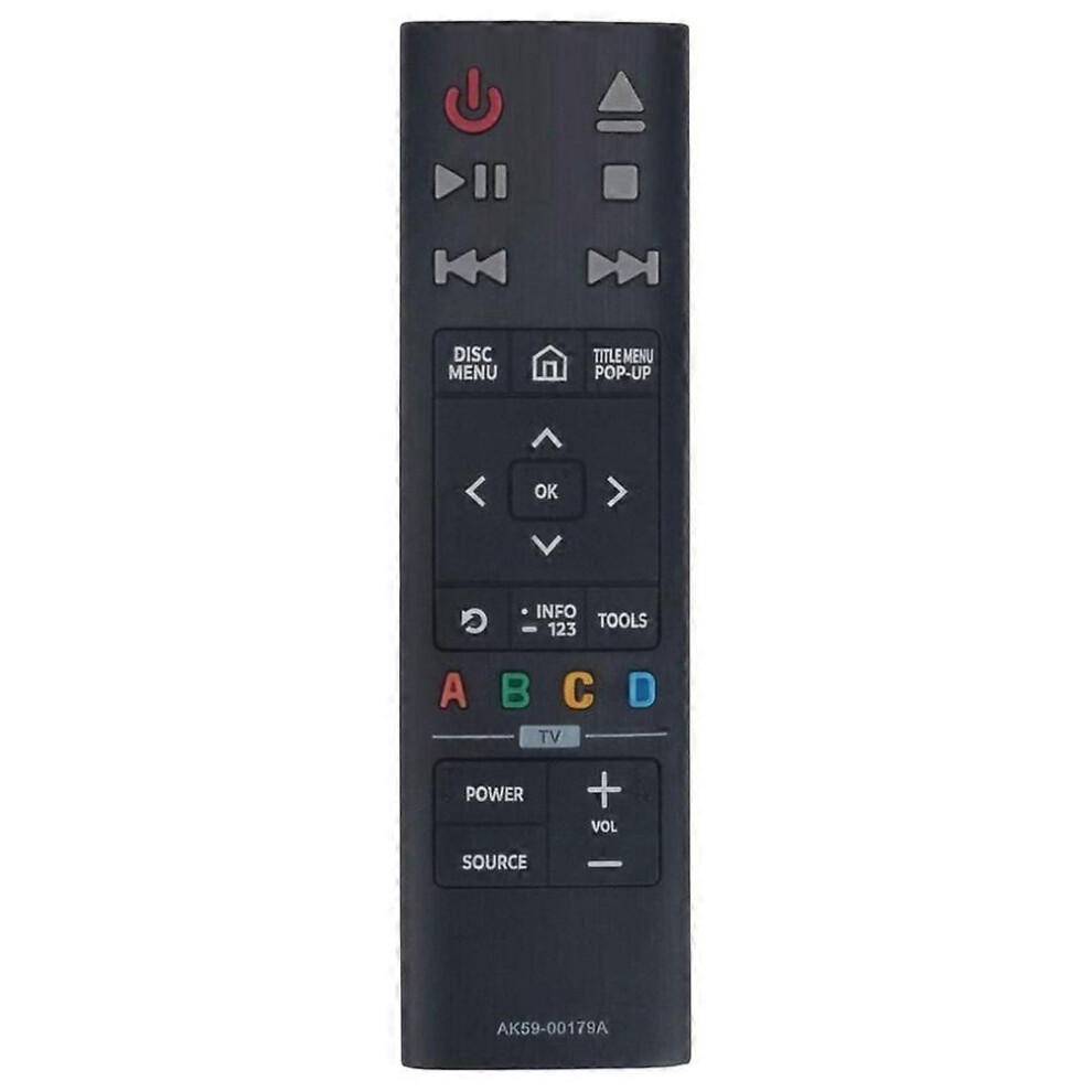 Ak59-00179A Remote Control Replacement For Samsung- 4K Ultra Hd Blu-Ray Player Ubd-K8500 Ubd-K8500/Za Ubdk8500 9409192016218