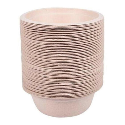 Βιοδιασπώμενο μπολ μιας χρήσης 350 ml, 100 τεμάχια ανταλλακτ