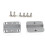 Motorcycle Satellite Navigation Bracket GPRS Bracket Speedometer Bracket for 12-16MM Pipe Clamps 1