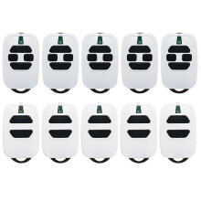 10PCS Garage Door Remote Control 433.92MHz Rolling Code for GT4 GTI2 GTI4 Series Handheld Transmitte