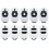 10PCS Garage Door Remote Control 433.92MHz Rolling Code for GT4 GTI2 GTI4 Series Handheld Transmitte 1