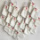 White Knitted Monogram Christmas Stocking 7.8 in 3