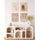 Boho Neutrala Väggkonsttryck Set | Abstrakt Canvastavla 5