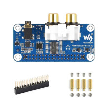 for PCM5122 Audio Board I2S HIFI Sound Card Audio Expansion Board EEPROM Firmware for PI5/PI4/Zero