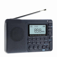 RETEKESS V115 Portable Radio FM/AM/SW Bands, USB Recorder, Speaker, Ideal for Elders