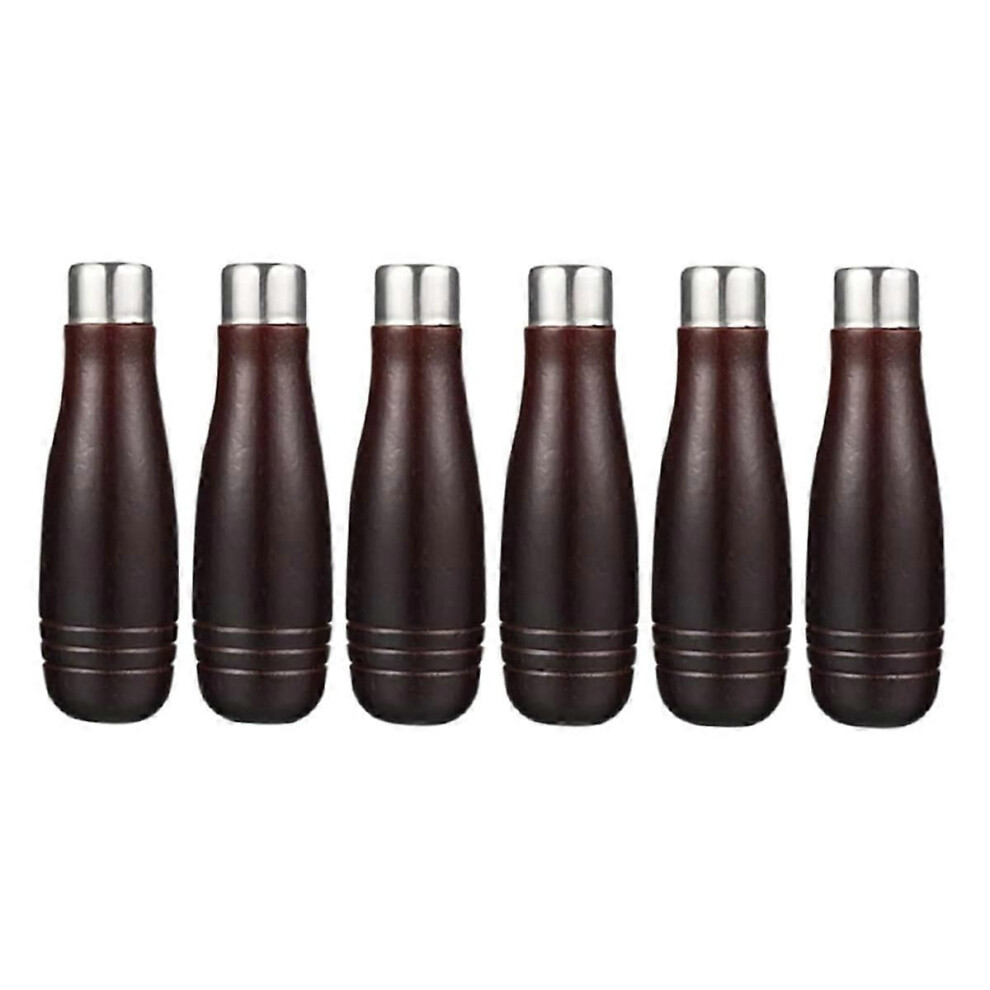 6 Pcs Wooden File Handles Ergonomic Grip File Handle Replacement For Woodworking Impact- Accessory 9112772798694