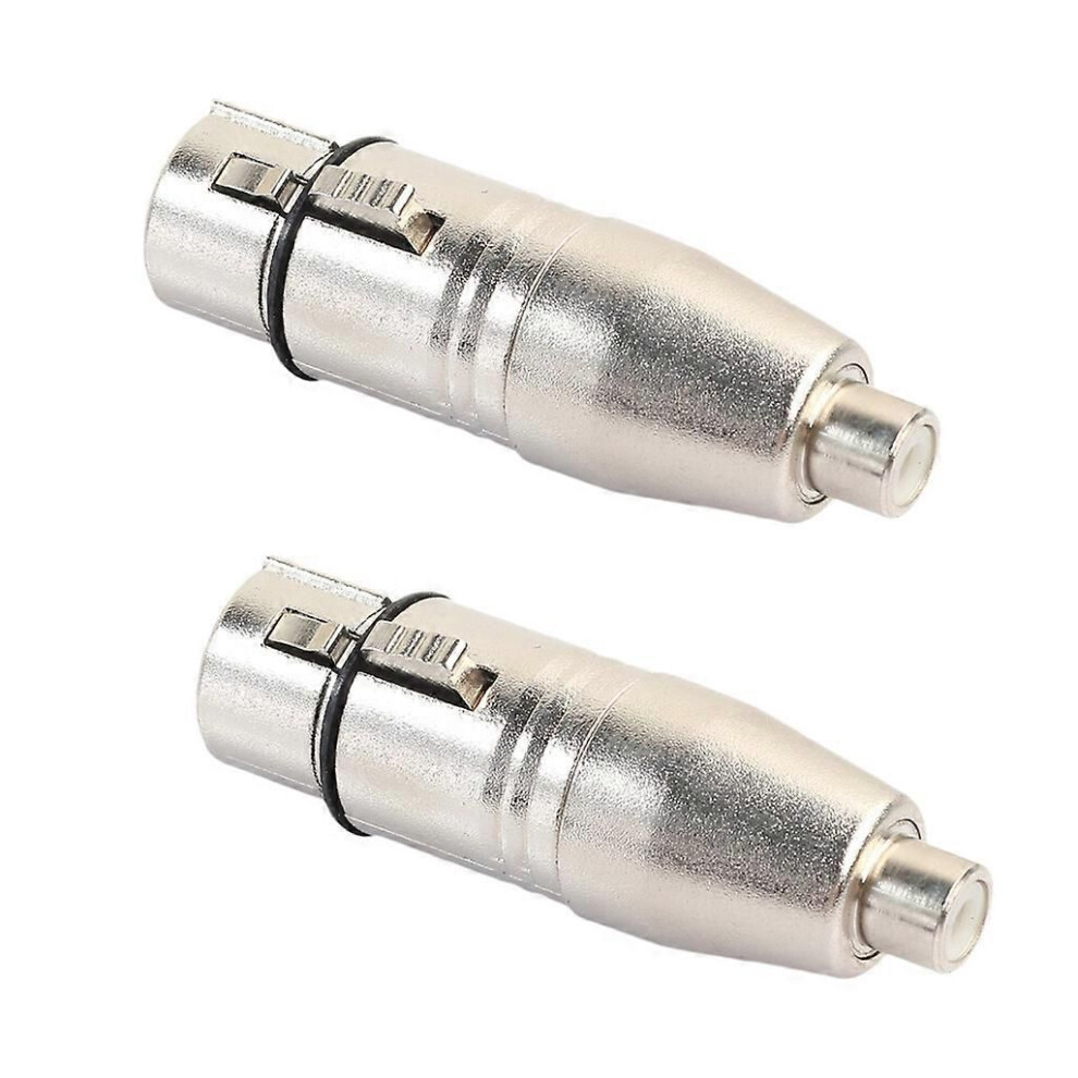 2Pcs Xlr To Rca Adapter, Rca Female To Xlr Female Adapter Jack Plug Adapter 9409192021519