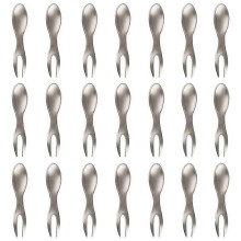 Corn Holders Set of 21 Stainless Steel Corn on the Cob Skewers for BBQ Sweetcorn Holders Home Cooki