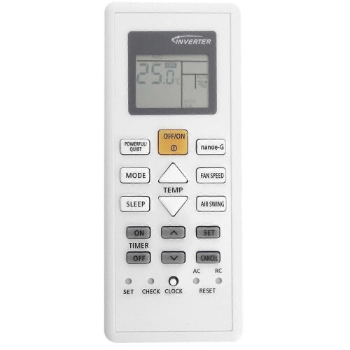 Replace A75C10600 AC Remote Control Air Conditioner Remote Control