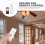 Télécommande universelle sans fil pour ventilateur de plafond avec éclairage 6