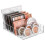 Makeup Organizer, Compact Makeup Palette Organize, 7 Sections Cosmetics Storage Box for Bathroom Co 1