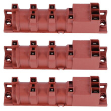 3x 220V gasfornuis AC-pulsontsteker met zes aansluitingen, onderdelen voor gasboilers, ontsteker compatibel