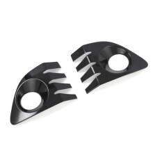 Under Front Bumper Fog Light Frame Lamp Shade Grill Bezel Cover for XG10 Hybrid 2021-2025,B