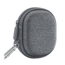 Headphones EVA Carrying Case Travel Storage Bag for-Gray