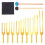 Tuning Forks Set 9Pcs Tuning Fork, Sound Healing Tool Set Gold 1