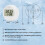 2X Ice Bath Thermometer and Timer, Water Thermometer for Ice Bath,Waterproof Cold Plunge Ice Bath Accessories 4