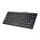 Compact Wired Keyboard USB - Ultra-Thin Keyboard for PC Mini Gaming Keyboard Black 1