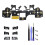Ergonomic Micro-Switch Tactile Clicky Hair Trigger Kit for Controller BDM-030/040/050 Shoulder Button Mouse Click A 1