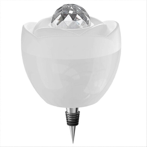 Wireless Bottle Lamp, LED Bottle Light with Projection Function,