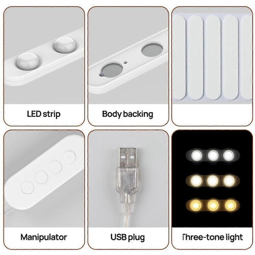 Φώτα LED για νιπτήρα συμβατά με καθρέφτη, φώτα συμβατά με νιπτήρα μακιγιάζ