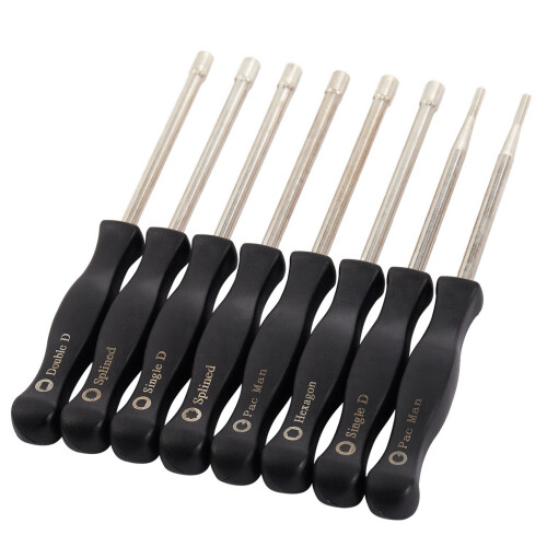 16 Pcs Screwdriver Carburetor Adjustment Tool Single D Double D Hexagon Hex Socket Kit Set 1