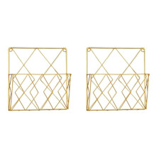 2X Estantería Montada en la Pared Organizadores para Colgar Puertas Revistas de Pared Estantes para Libros Archivos de Pared para Colgar Estante para