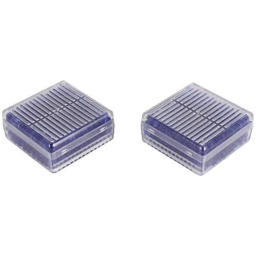 2pcs Blue Indicating Silica Gel Desiccant Moisture compatible for Absorb Box
