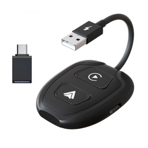Ασύρματο Carplay & Android Auto Box 2 σε 1 ενσύρματο σε ασύρματο dongle