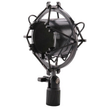Universele microfoonhouder met schokdemper en clip, draagvermogen 3 kg, voor radiostudio's en geluidsopnames,