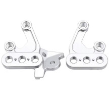 Electric Motocross CNC Foot Pegs Fixing Bracket Rests Pedal Mount Bracket compatible for Surron Light Bee X S compatible for Segway X160 X260