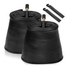 2 Pack 20X4.0 Fat Bike Tube with AV 32mm Valve, Bike Tubes